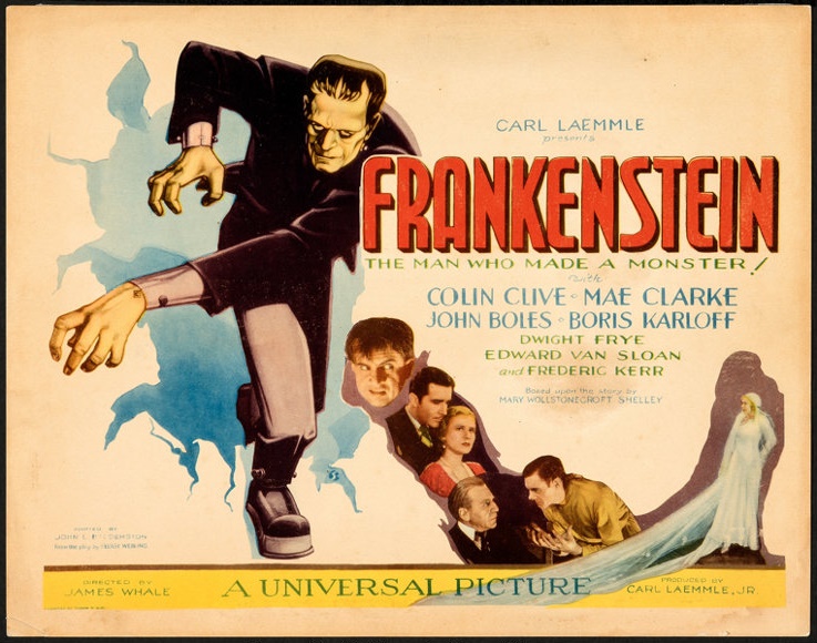 An original 1931 Frankenstein lobby card, estimated at $50,000 - $100,000 (Image: Heritage Auctions)