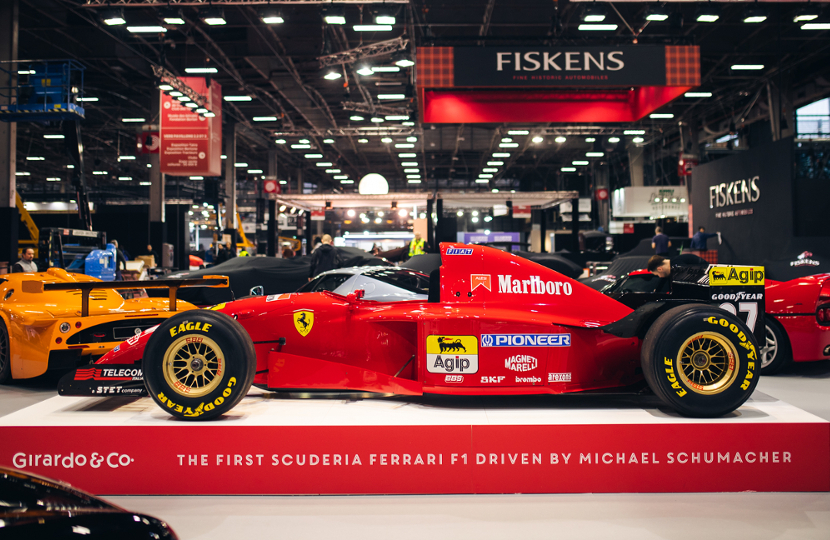 Michael Schumacher S First Ferrari F1 Car Up For Sale