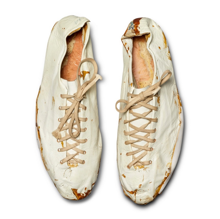 Nike founder Bill Bowerman's handmade running shoes up for auction
