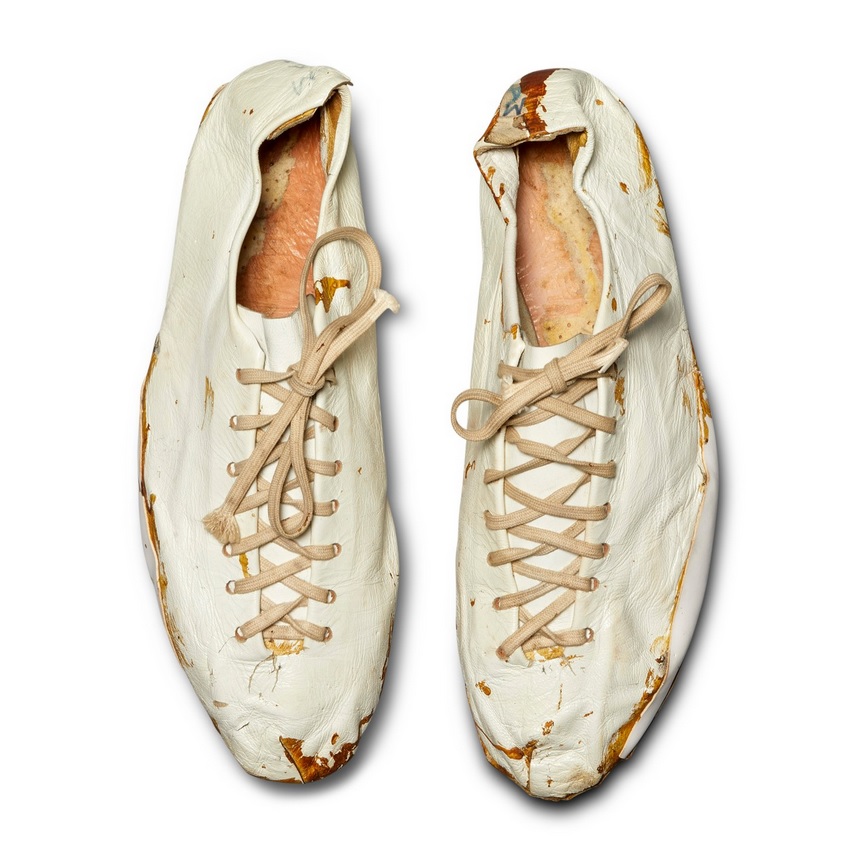 Bill bowerman shop first shoe