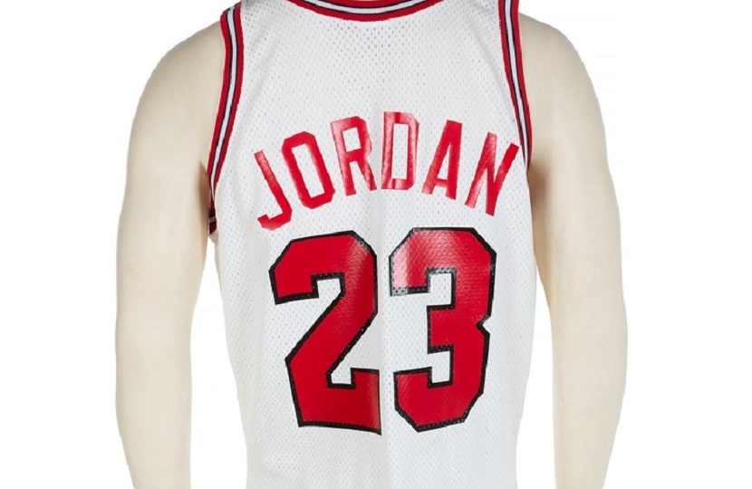 michael jordan first jersey number