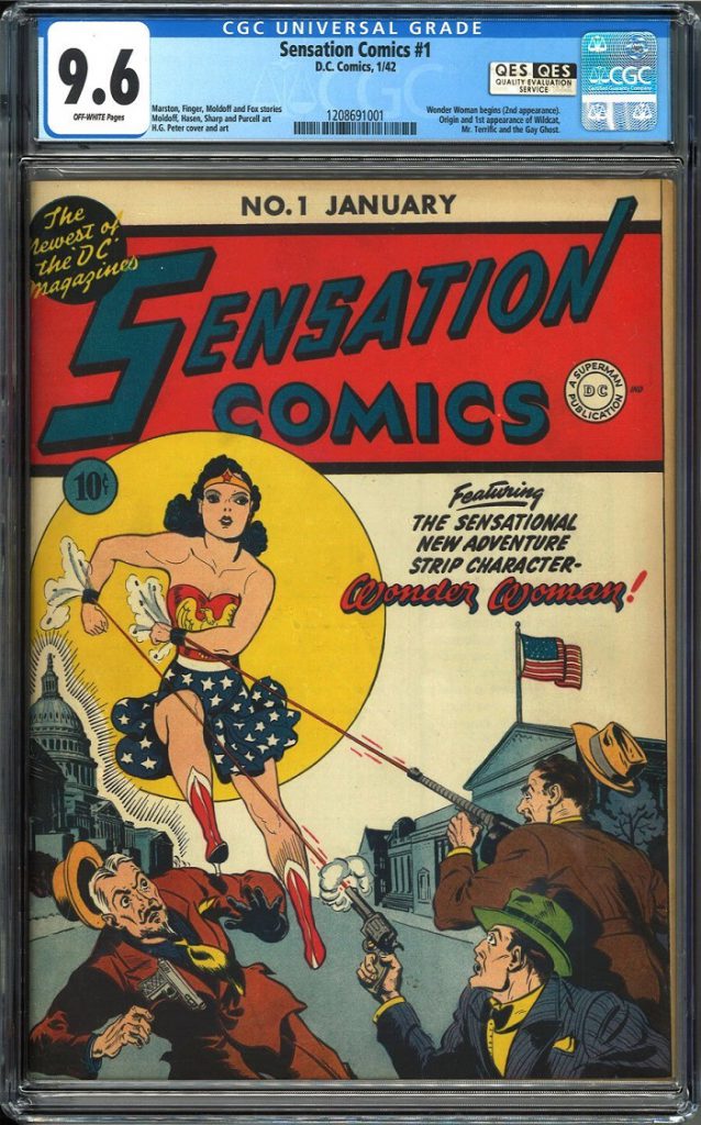 1/6 Scale Comic Book Sensation Comics Wonder Woman First Cover Appearance 