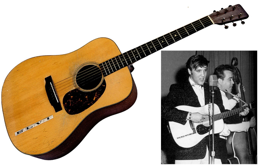 Elvis Presley jewelry, guitar up for auction