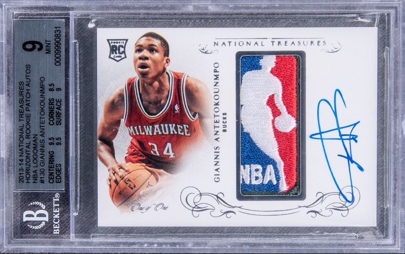 Giannis Antetokounmpo rookie card sells for world record $1.85 million