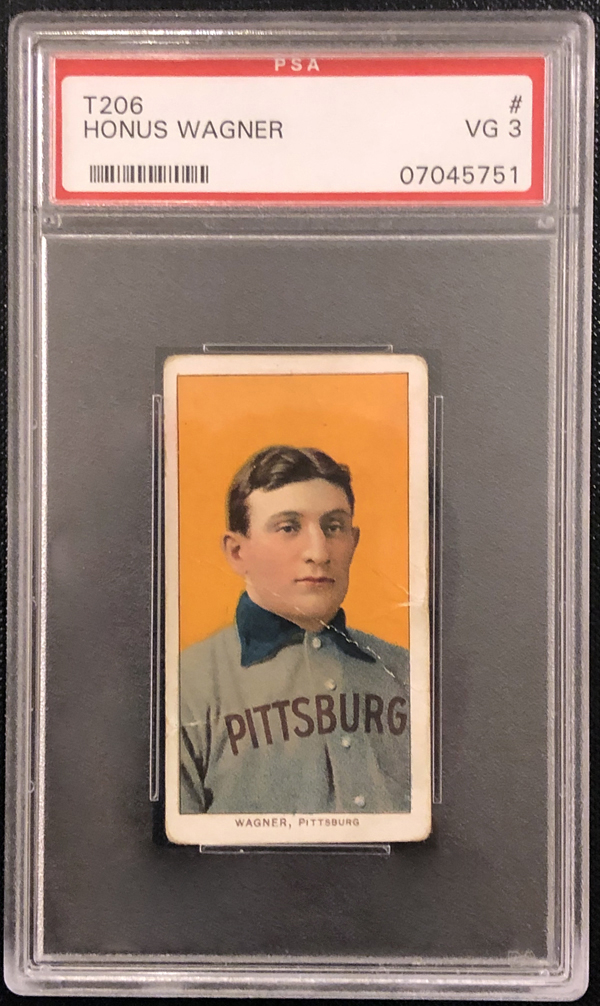 Half of a T206 Honus Wagner card sells at auction for $475,960 - ESPN