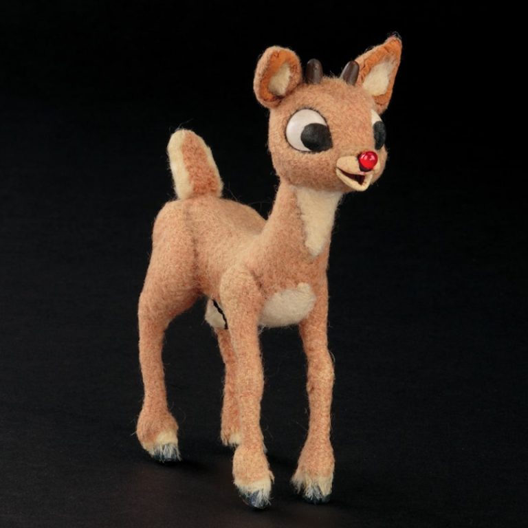 Original Rudolph the Red Nosed Reindeer puppets sell for over $350,000