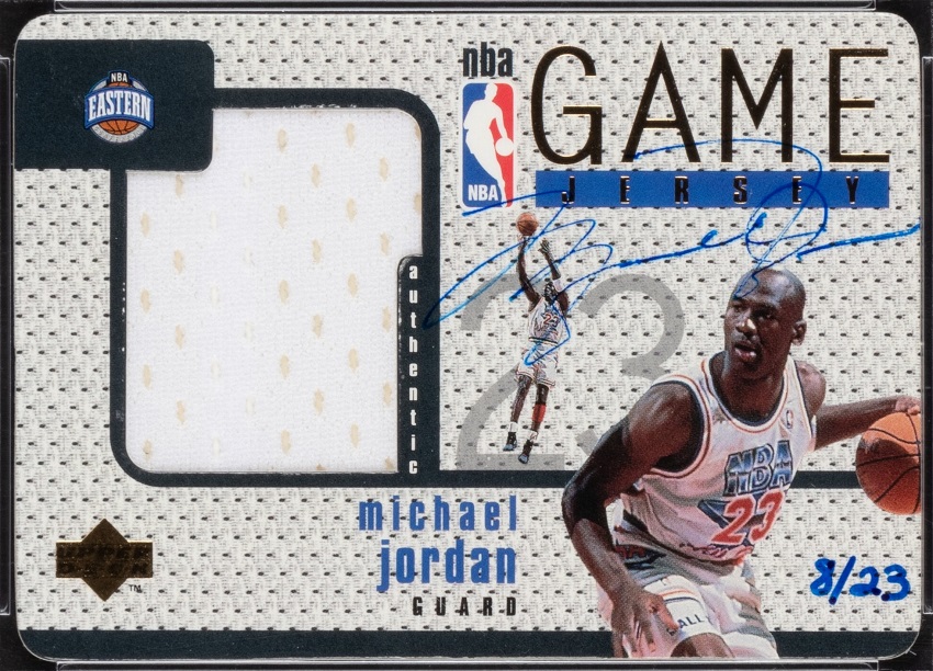 1986 Michael Jordan Rookie Card Auction $738KUSD