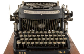 Mark Twain's Williams No. 6 typewriter