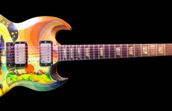 Eric Clapton's guitar, "the Fool" has sold for $1.27 million.