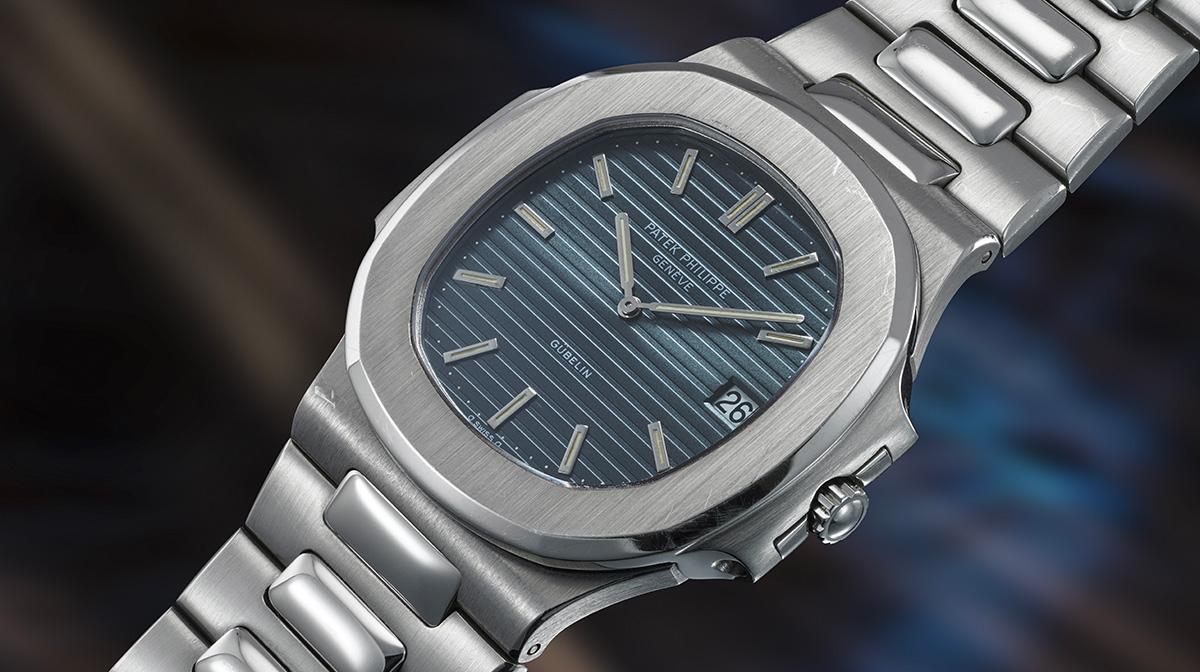 A Patek Philippe watch also signed by jeweller Gubelin has been sold at auction in Switzerland.