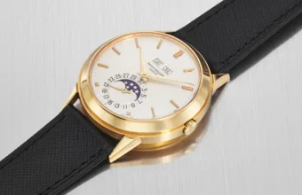 A Patek Philippe watch once owned by Andy Warhol.
