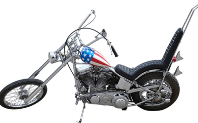 Harley Davidson motorcycle used in the film Easy Rider