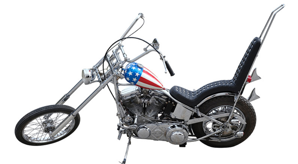 Harley Davidson motorcycle used in the film Easy Rider