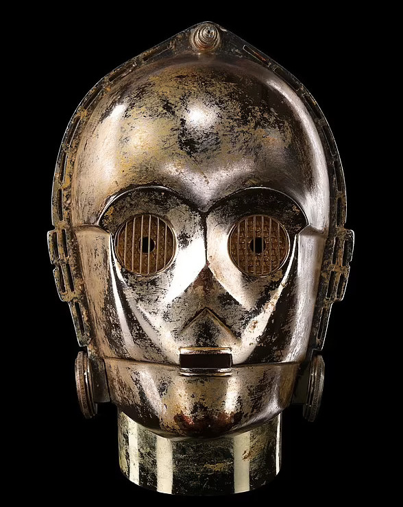 C-3PO head from Return of the Jedi. 