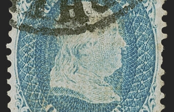 A Z Grill Benjamin Franklin one-cent stamp.