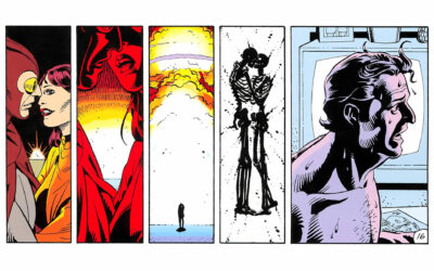 Images from the comic Watchmen