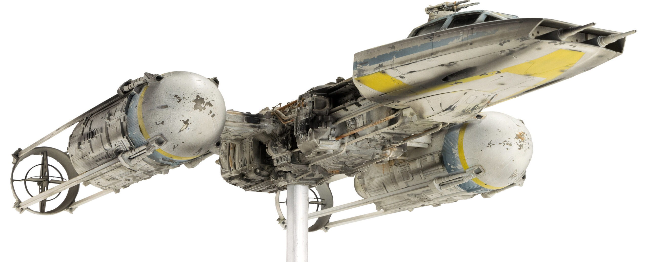 Y-Wing model from Star Wars Episode IV a New Hope