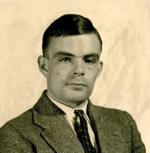 Portrait of Alan Turing