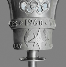 Squaw Valley winter olympics torch