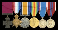 The outstanding Great War V.C. group of six awarded to Captain H. P. Ritchie, Royal Navy