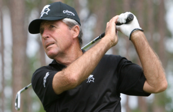 South African golfer Gary Player.