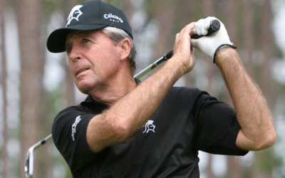 South African golfer Gary Player.