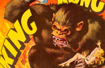 detail of 1933 King Kong poster