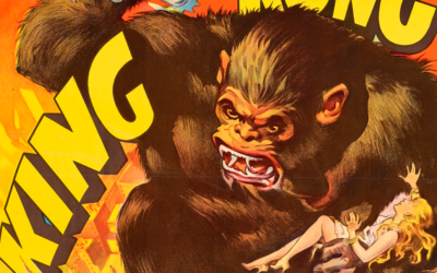 detail of 1933 King Kong poster