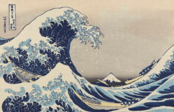 The Wave by KATSUSHIKA HOKUSAI