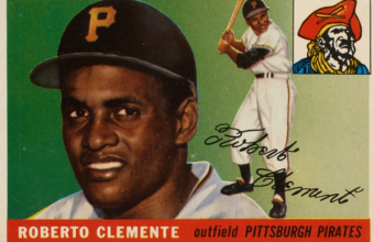 Roberto Clemente 1955 Topps baseball card