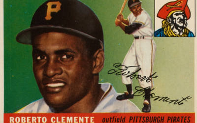 Roberto Clemente 1955 Topps baseball card