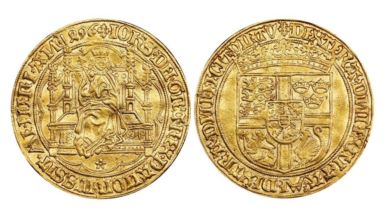 1496 Danish coin sold for 1.2 million euros