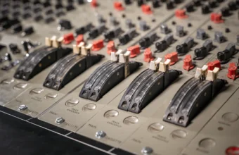 EMI recording console from Abbey Road.