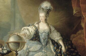 Portrait of Marie Antoinette, the last Queen of France.