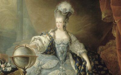 Portrait of Marie Antoinette, the last Queen of France.