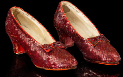 Ruby Slippers from the Wizard of Oz.