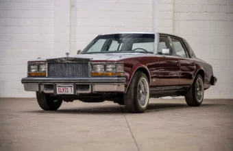 Elvis Presley's 1977 Cadillac, the last car he owned.