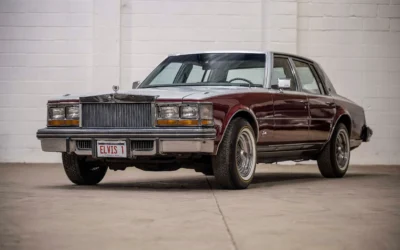 Elvis Presley's 1977 Cadillac, the last car he owned.