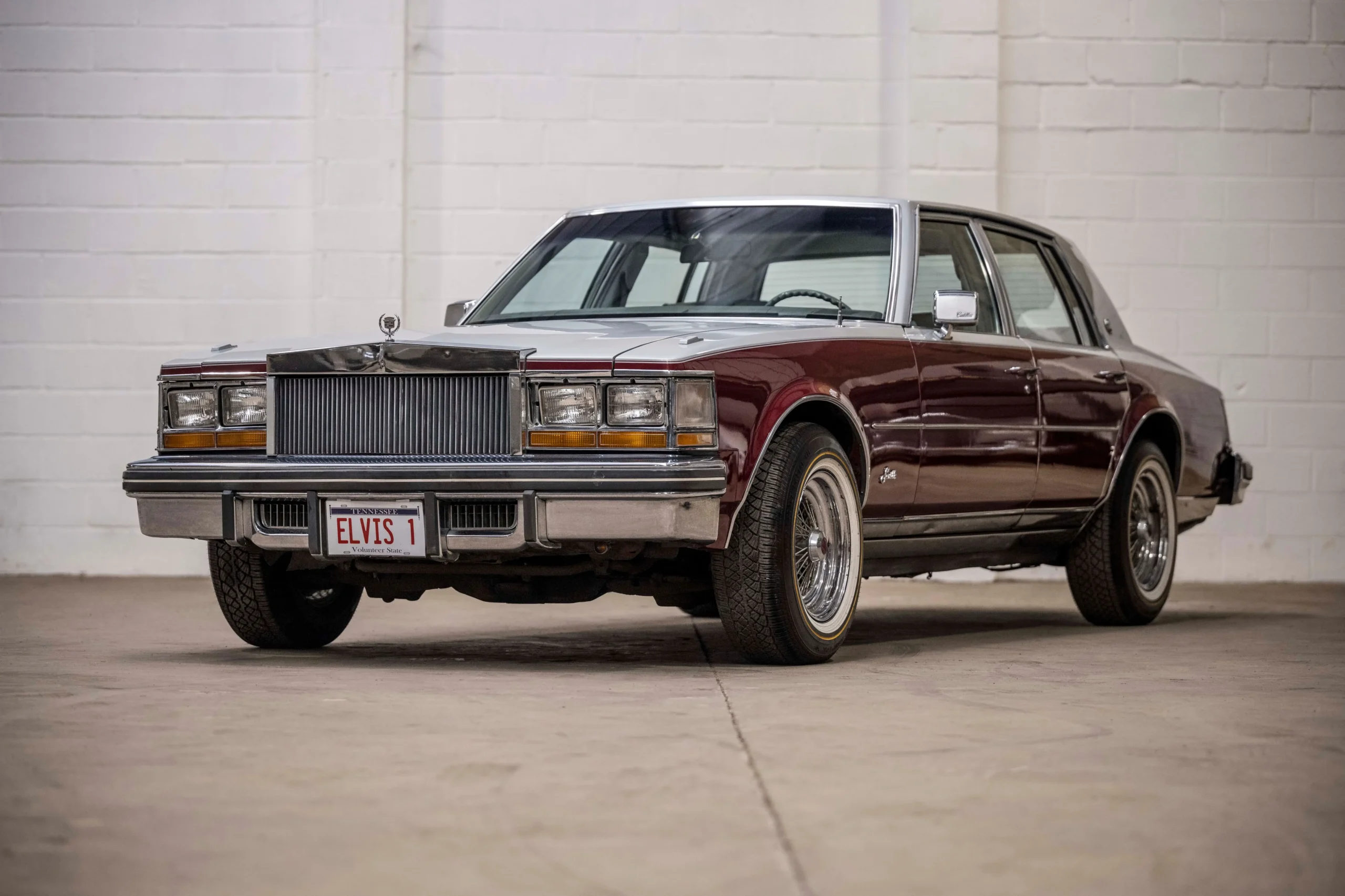 Elvis Presley's 1977 Cadillac, the last car he owned.