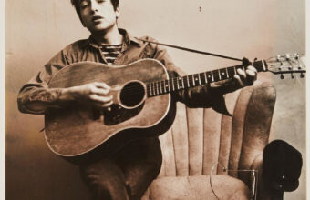 Bob Dylan Large Vintage Photograph From Don Hunstein's 1963 Session