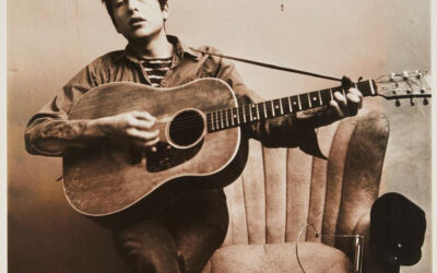 Bob Dylan Large Vintage Photograph From Don Hunstein's 1963 Session