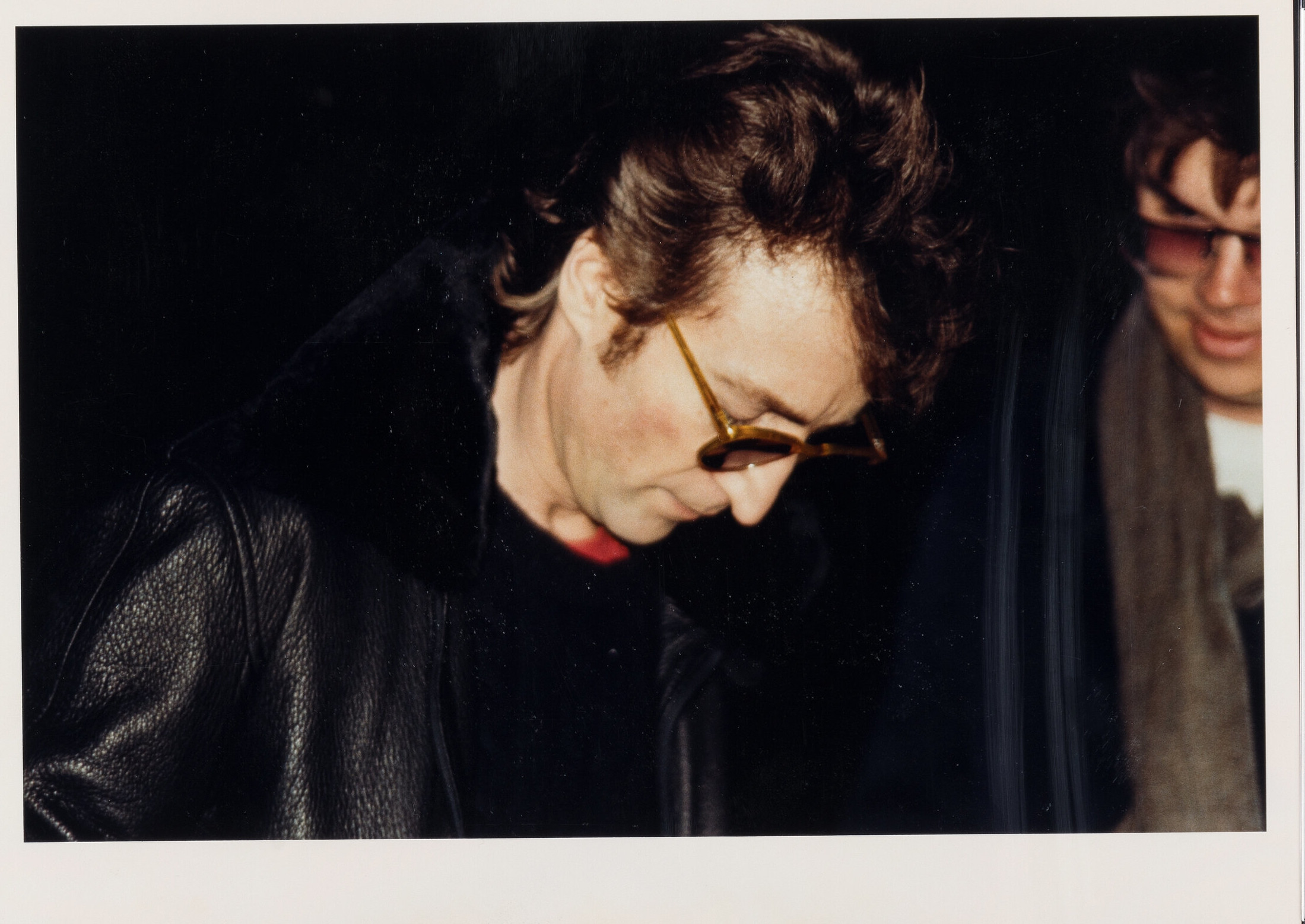 The final picture of John Lennon by Paul Goresh.