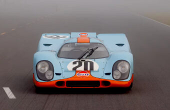 Porsche 917K driven by Steve McQueen in the film Le Mans, 1971.