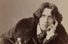 Detail of Oscar Wilde portrait by Napoleon Sarony