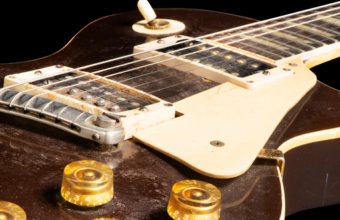 Oxblood Gibson Les Paul owned by Jeff Beck.