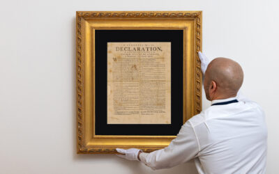 The Essex Broadside printing of the US Declaration of Independence from July 1776.