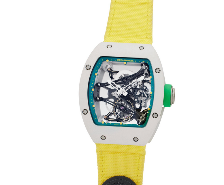 Richard Mille watch worn by Jamaican sprinter Yohan Blake at the 2012 London Olympics.