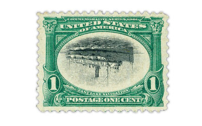 US 1901 Pan-American Invert