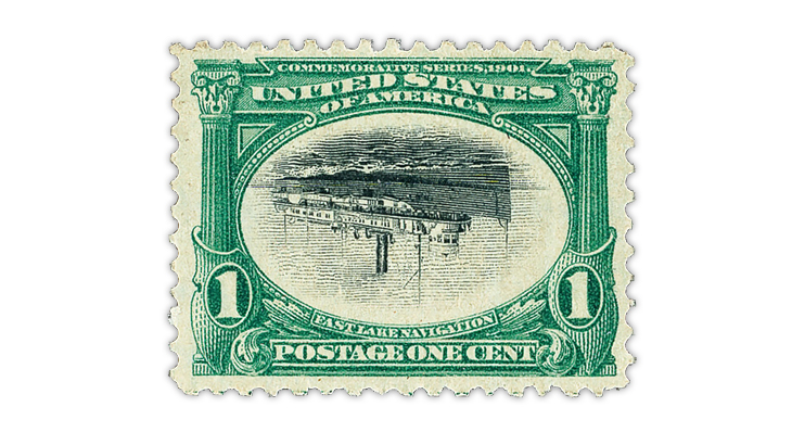 US 1901 Pan-American Invert