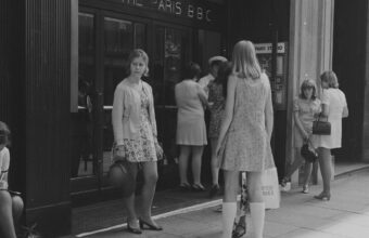 Fans outside the BBC Paris Studios in Regent Street.